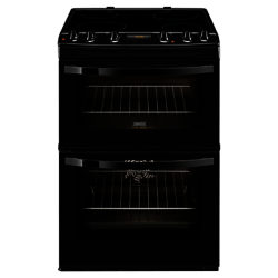 Zanussi ZCV68300BA Electric Cooker, Black